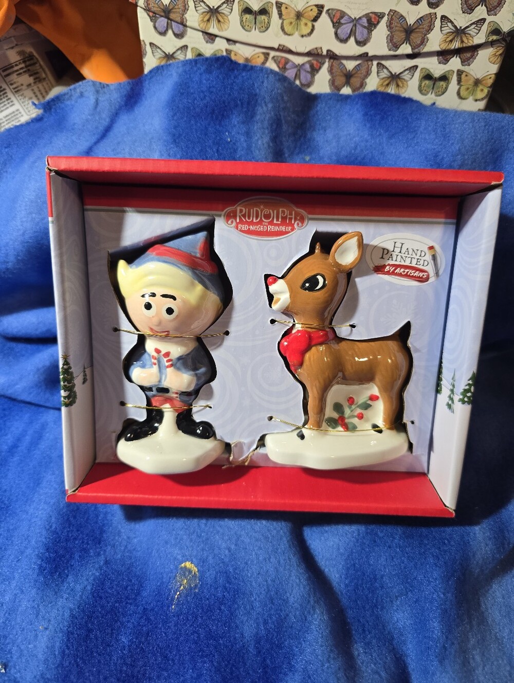 RUDOLPH & HERMIE SALT & PEPPER SHAKERS
